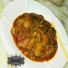 A picture of Kpomo peppersoup.
