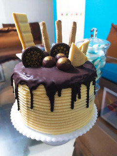 Una foto de Tarta Oreo - Drip Cake Oreo