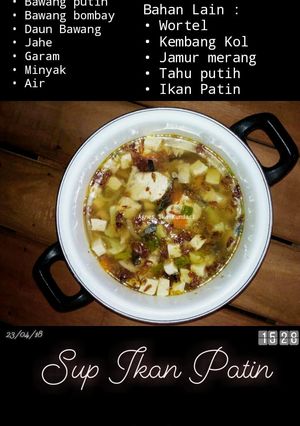 Foto resep Sup Ikan Patin
