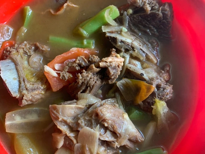 Langkah Gampang Menyiapkan Resep Asem-asem daging sapi Anti Ribet, Menggugah Selera