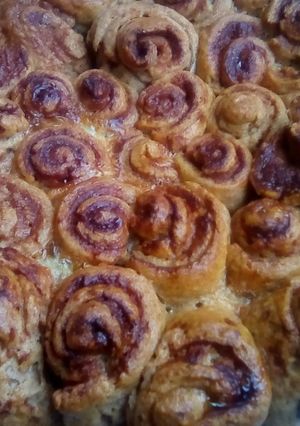 A picture of Cinnamon rolls.