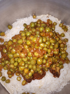 عکسی از دستور ته چین نخود فرنگی