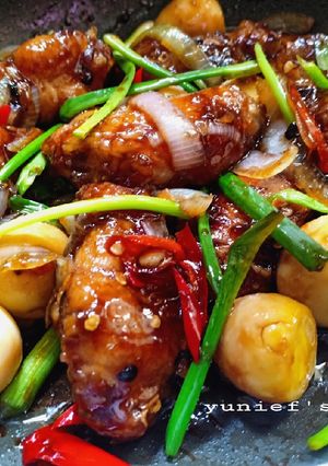 Foto resep Sayap Ayam Telur Puyuh Bumbu Lada Hitam