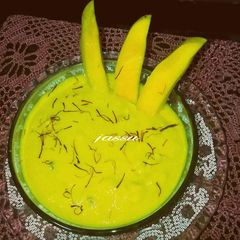 Mango kesar rabdi A picture of Mango kesar rabdi.