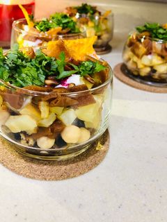 صورة لوصفة فتة الباذنجان 💘😋