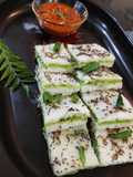 Sandwich Dhokla
