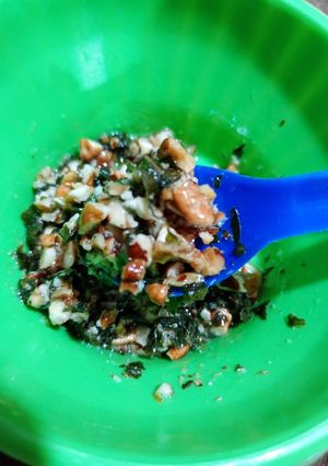 Una foto de Pesto de albahaca y nuez pecan
