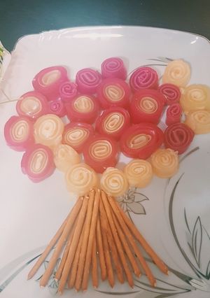 عکسی از دستور ژله رولی