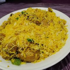 Chicken biryani A picture of Chicken biryani.