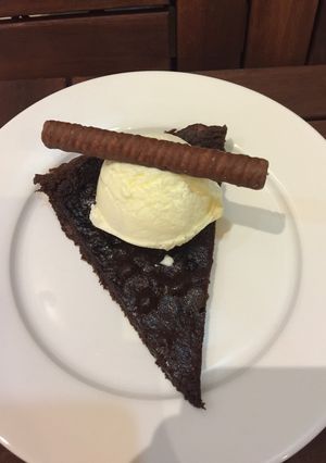 صورة لوصفة كيكة البراونيز 🍪🖤
