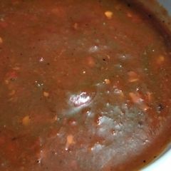 A picture of Garlic chilli Chutney.