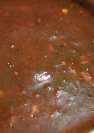 A picture of Garlic chilli Chutney.