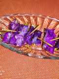 Purple cabbage tiny rolls