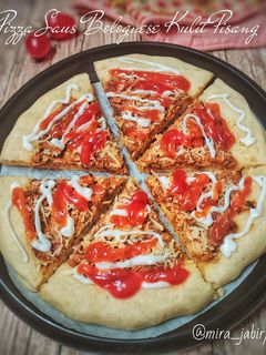 Foto resep Pizza Topping Bolognese Kulit Pisang