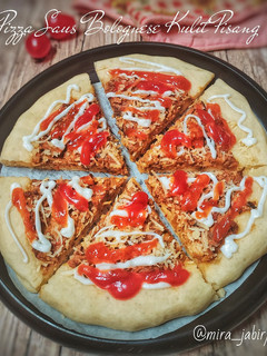 Foto resep Pizza Topping Bolognese Kulit Pisang