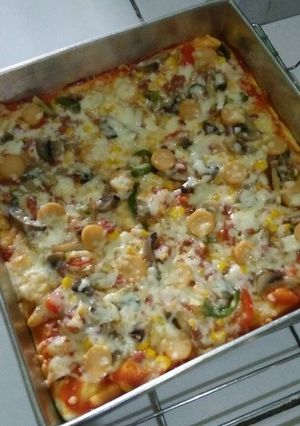 Foto resep Pizza Kolaborasi