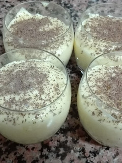 Una foto de Mousse de naranja
