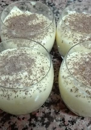 Una foto de Mousse de naranja