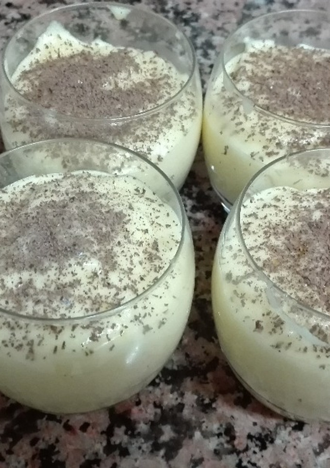 Una foto de Mousse de naranja