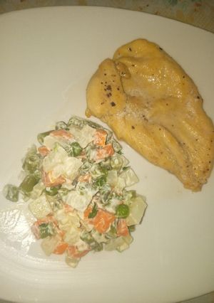 Una foto de Ensalada rusa Karla