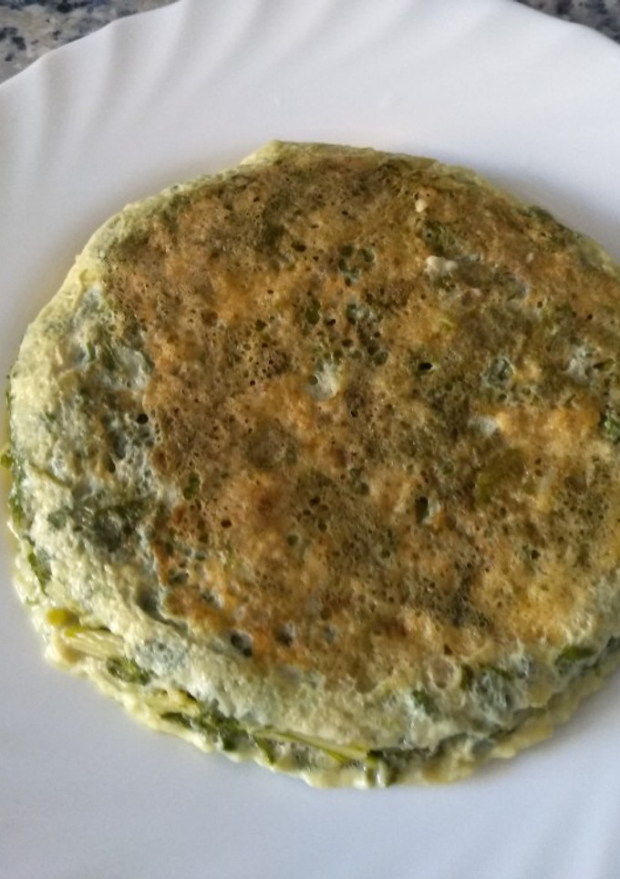 Una foto de Tortilla de acelgas