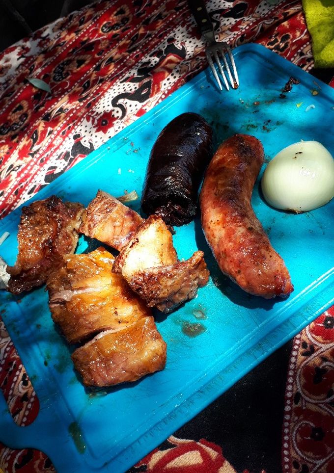 Una foto de Asado a la parrilla