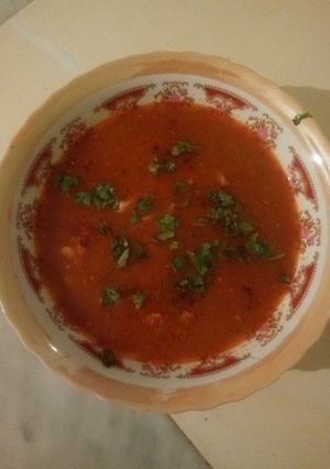 صورة لوصفة شوربة فريك