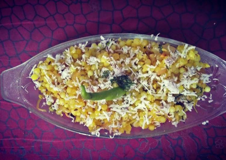 Veg sabudana khichdi