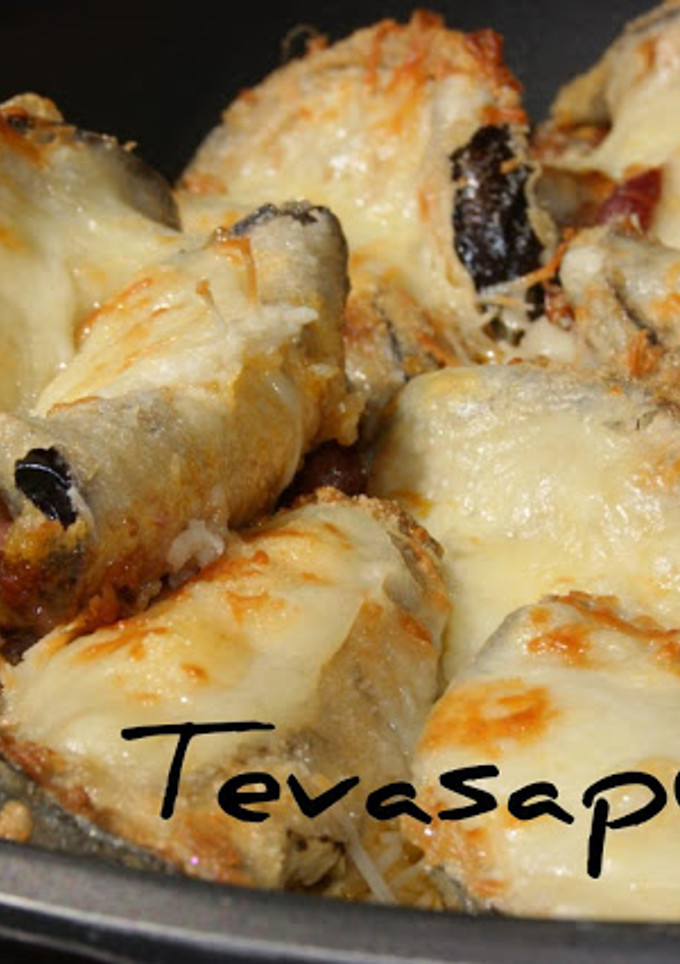 Una foto de Berenjenas parmesanas a la española