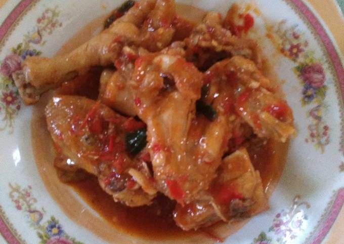 Ayam rica rica sedap