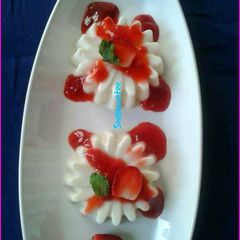 A picture of Ginger panna-cotta.