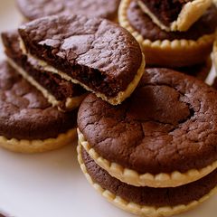 Chocolate Tart Pie (Puff Pastry Dough) A picture of Chocolate Tart Pie (Puff Pastry Dough).