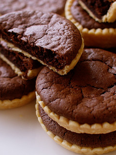A picture of Chocolate Tart Pie (Puff Pastry Dough).