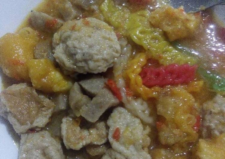 Resep Seblak campur, Enak Banget