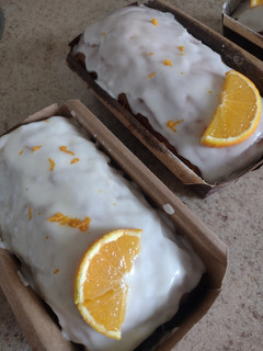 Una foto de Budín de naranja esponjoso esponjoso