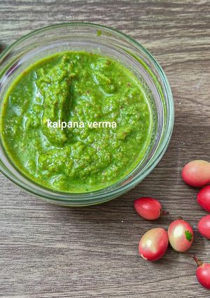 करोंदे की चटनी (karonde ki chutney recipe in hindi) रेसिपी मुख्य फोटो