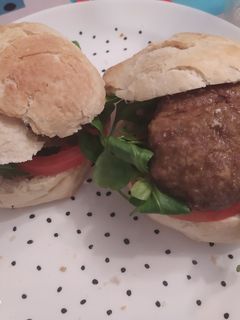 Una foto de Hamburguesas caseras de ternera