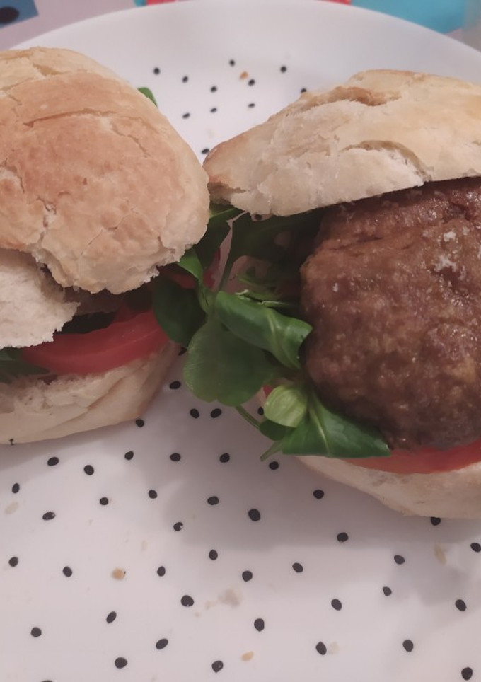 Una foto de Hamburguesas caseras de ternera