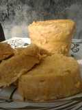 Palm oil Moin Moin (Beans pudding with Palm oil.)