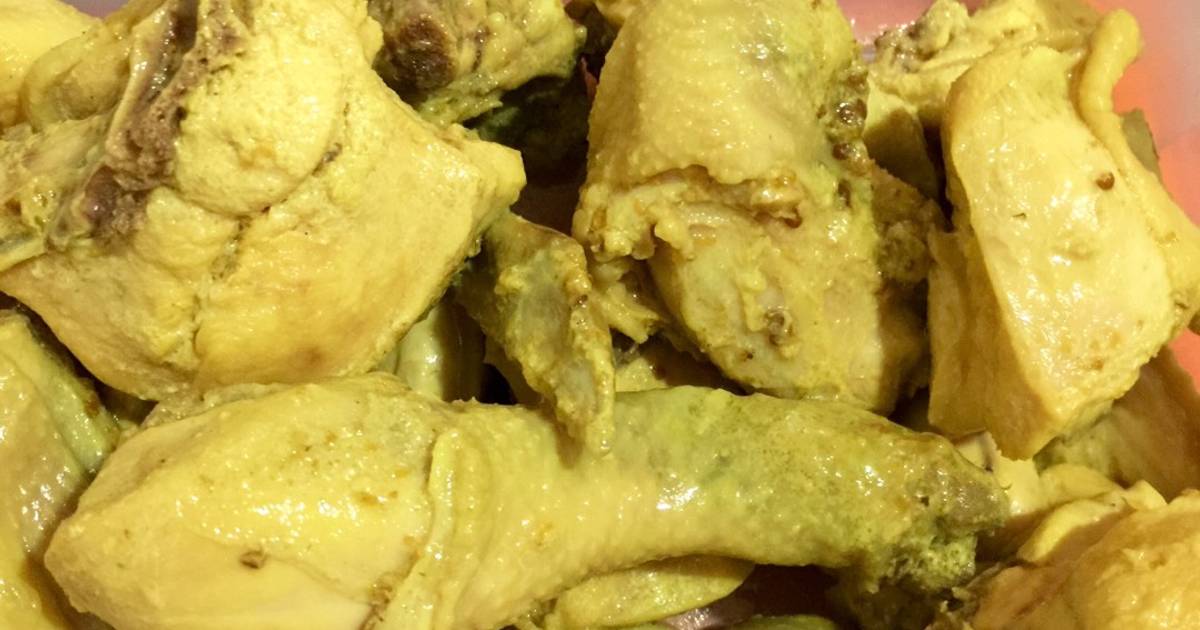 Resep Ayam ungkep (untuk stock di kulkas 😀) oleh Titin 