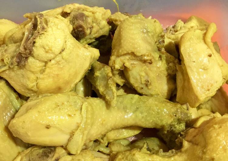 Resep Ayam ungkep (untuk stock di kulkas 😀) oleh Titin 