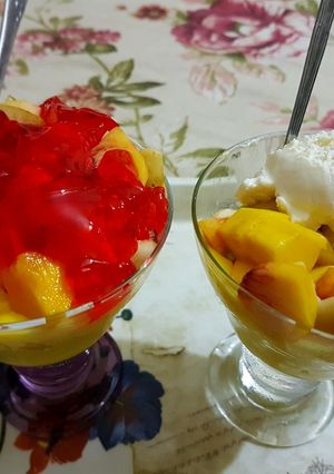 A picture of Mango Tango Custard.