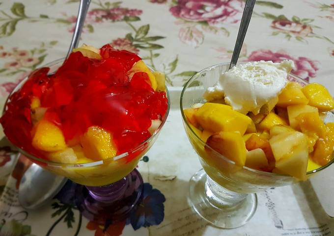 Mango Tango Custard Recipe By Mrsriasat Ali Cookpad
