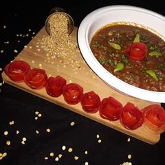 A picture of Chana daal gosht.