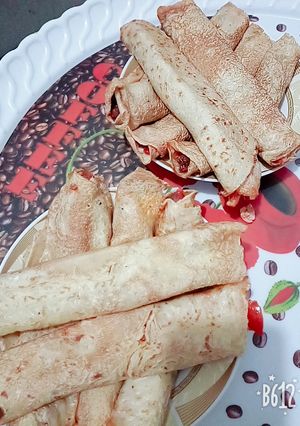 صورة لوصفة كريب بشورمة الفراخ / السجق