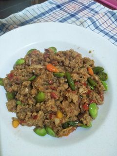 Foto resep Tumis Oncom Pete Pedes