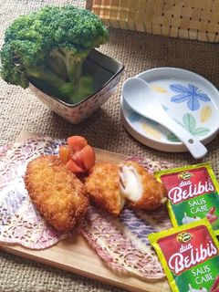 Foto resep Chicken katsu mozarella🌯