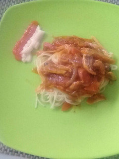 Foto resep Pasta ayam sosis