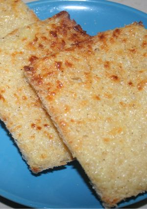 A picture of Malai Toast.