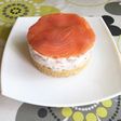Cheesecake salado de salmón
